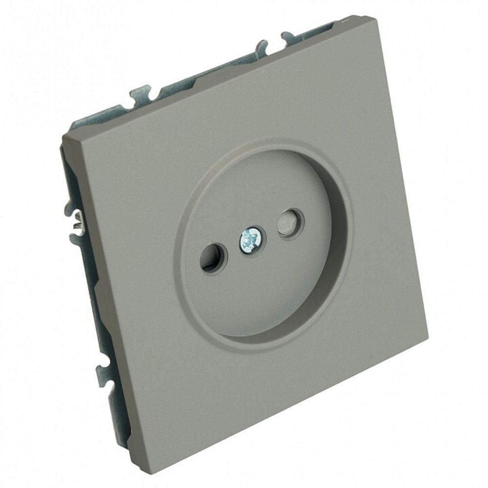 Розетка без заземления и со шторкой, без рамки Stekker Эмили 49954