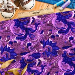 Ткань премиум Оксфорд 600D лиловая фантазия