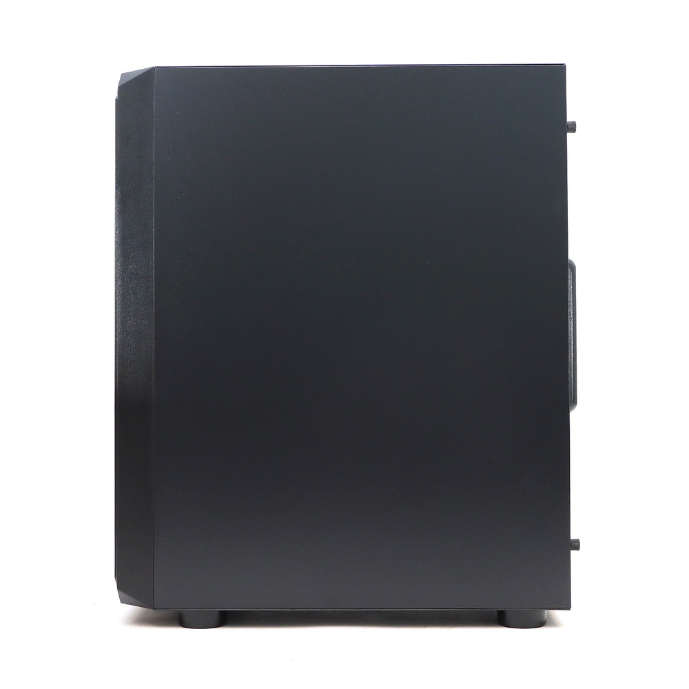 Корпус BaseTech eXtreme GFX-04, Без БП, ATX, чёрный, 1xRGB FAN, 2xUSB2, 1xUSB3, бок: закалённое стекло (BT-GFX-04-TG-1F-RGB)