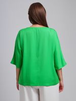 Блузка Летний драйв-2 Виотекс ЯРКО-ЗЕЛЁНЫЙ