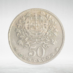 Portugal, 50 Centavos, 1965, VF