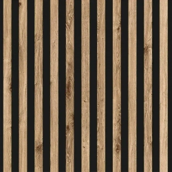 Обои Бумажные Рейки, Дерево, Плотные, Дуплекс, в детскую, в спальню, в коридор 0.53х10м