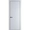 Фото межкомнатной двери эмаль Profil Doors 8PE вайт глухая кромка чёрная