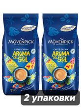 Кофе в зернах Movenpick Caffe Crema Aroma Del Sol 1 кг x 2 шт