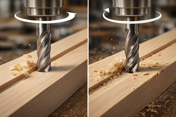 Попутное и встречное фрезерование дерева: особенности, сравнение, выбор метода