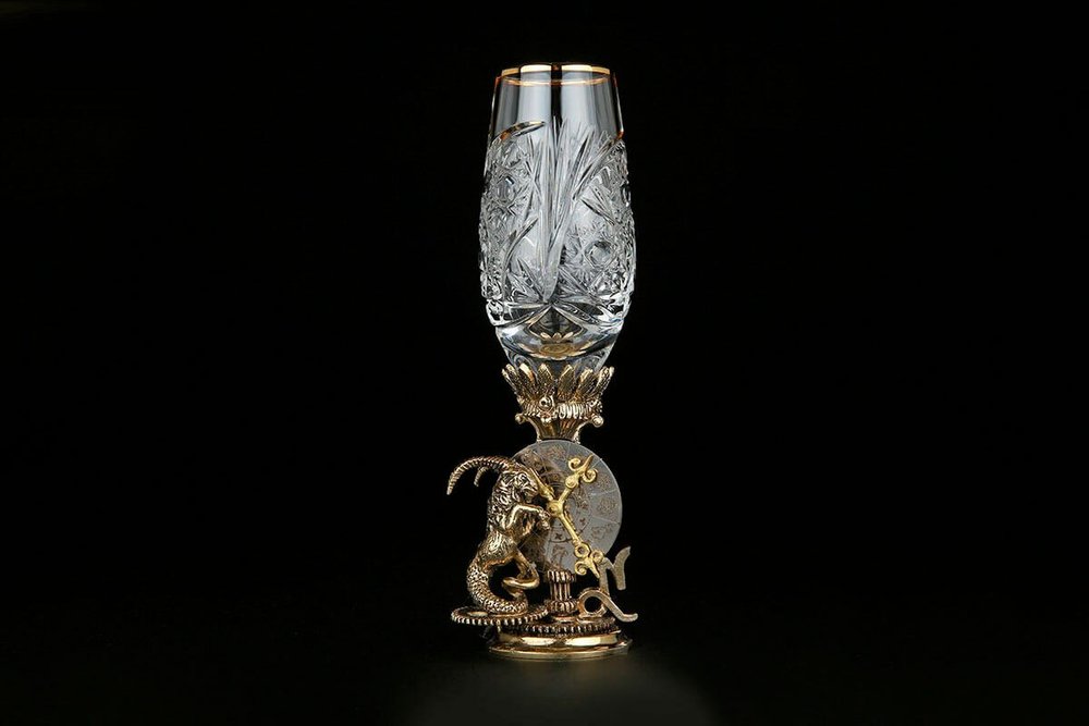 Набор фужеров для водки "Козерог"