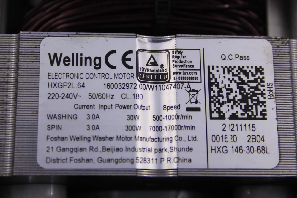 Двигатель(мотор) стиральной машины HXG-146-30-68L