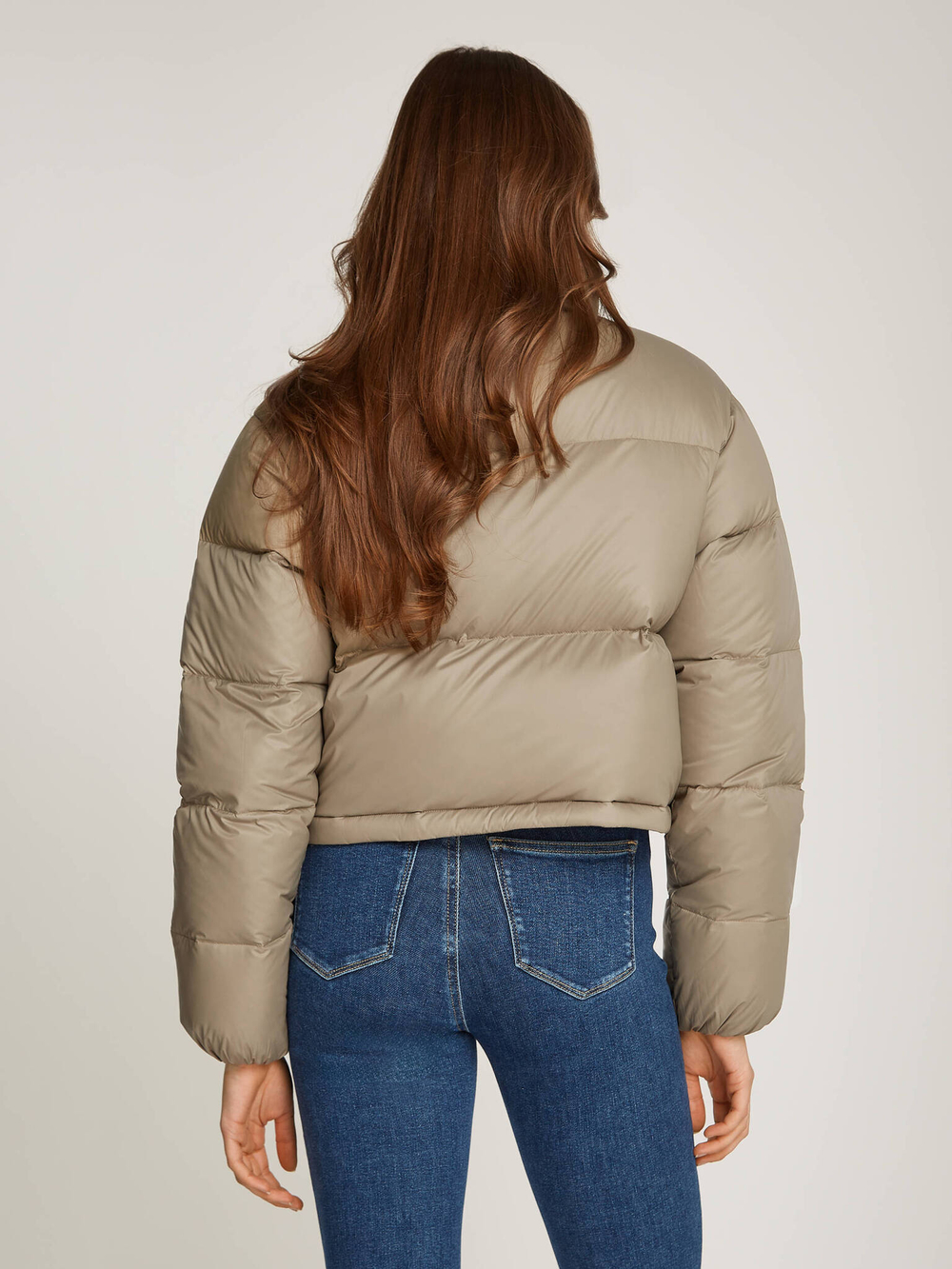 Пуховая куртка CALVIN KLEIN JEANS - бежевый(J20J223577)