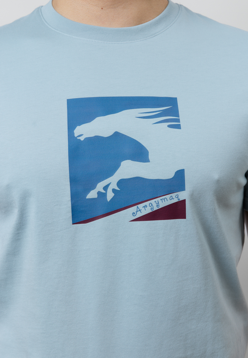 Футболка ARGYMAQ LIGHT BLUE