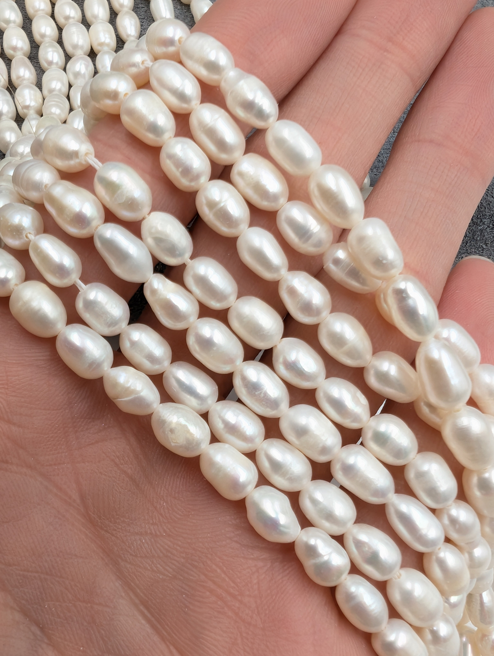 Жемчуг натуральный 4.8-5.2мм