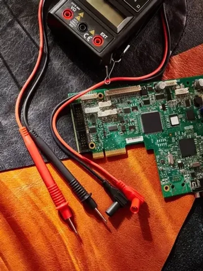 Щупы для мультиметра токоизмерительные, 10А, 1кВ, черные/красные, 2 шт.