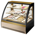 Витрина кондитерская Chilz VETE 90 M шоколад, ясень наварра