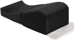Черная большая вельветовая подушка для любви Liberator Retail Flip Ramp