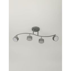 Светильник настенно-потолочный спот Rivoli Vivien 7077-704 4хGX53 15 Вт поворотный | Споты-Подсветки