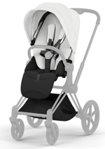 Коляска Cybex Priam V Matt Black Style Collection 2 в 1 Off White