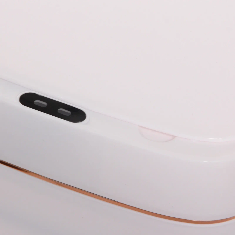 Контейнер для мусора»Smart «11л белый сенсорная крышка работает от батареек LR6 W8616C