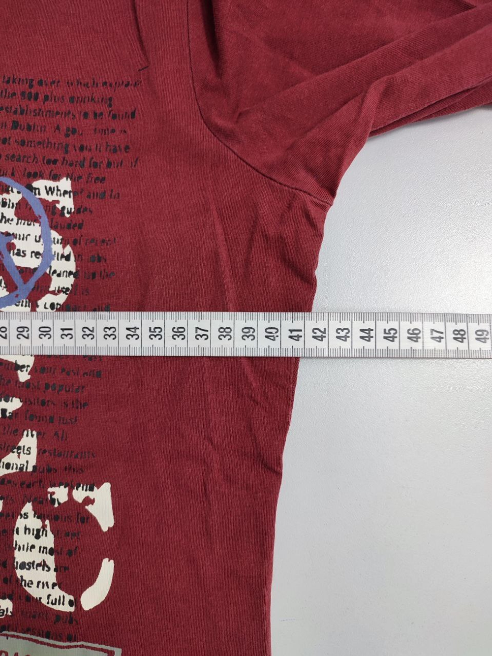 Джемпер Colin's с принтом 46 размер