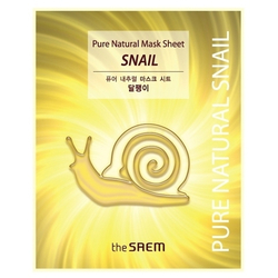 Маска тканевая с муцином улитки Pure Natural  Mask Sheet [Snail] 20мл