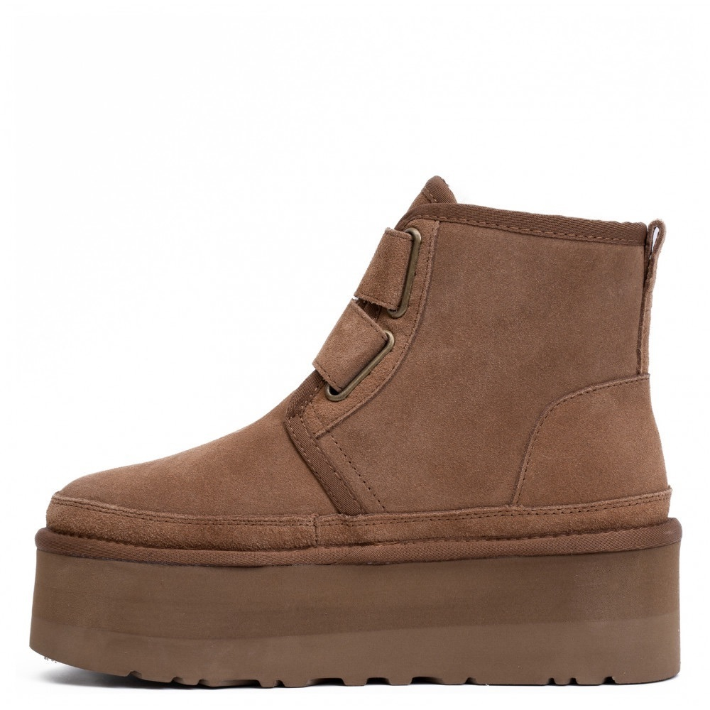 UGG Neumel Platform Buckle Chestnut