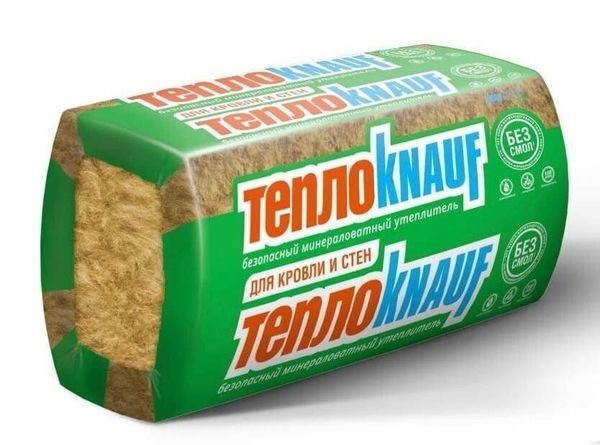 Утеплитель ТеплоКНАУФ 1230х610х100 6м2 минеральная вата