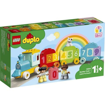 Конструктор LEGO DUPLO Мой первый поезд с цифрами: учимся считать 10954