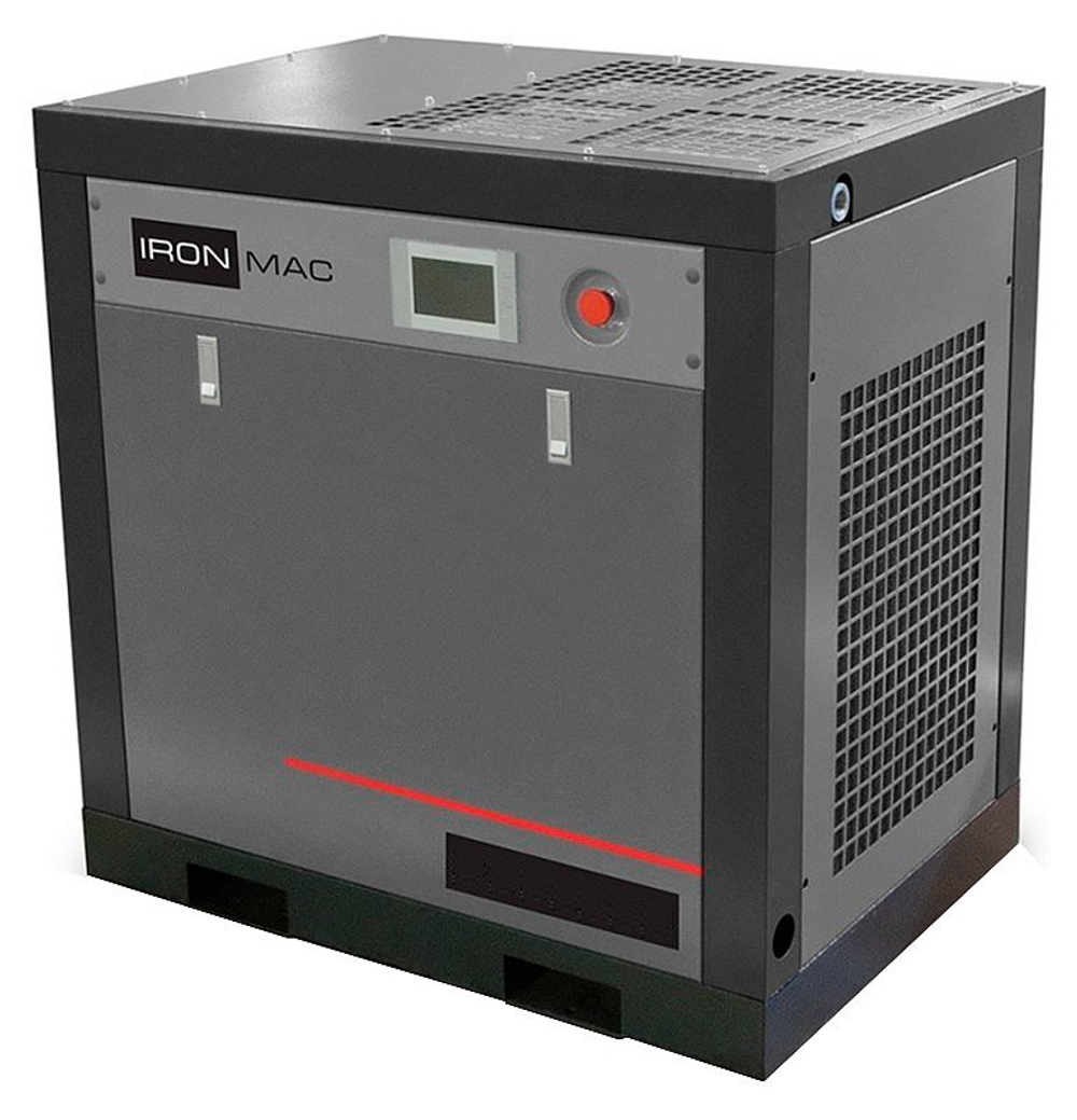 Винтовой компрессор ironmac ic 20/10 vsd с частотным преобразователем