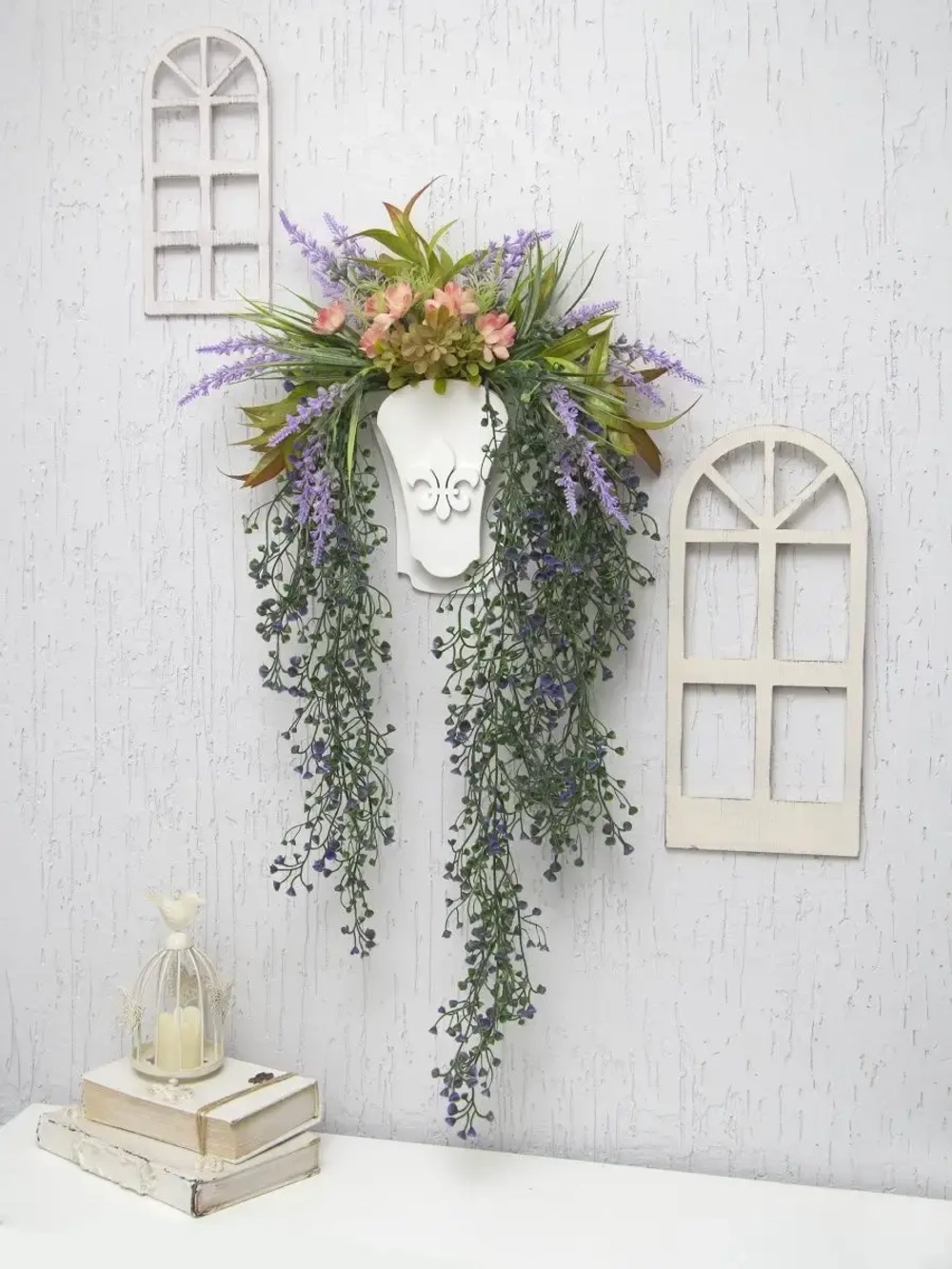 Искусственные цветы для декора в кашпо