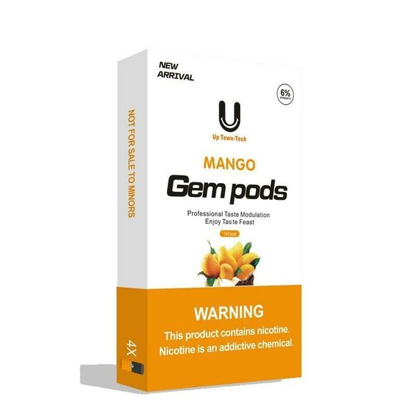 Купить Картриджи для Juul - Gem Pods - Mango 6,0% (4 шт)