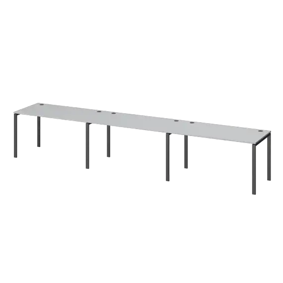 Бенч линейный на 3 рабочих места АМБЛ-002.60-3  3600x600x760 Арго-М