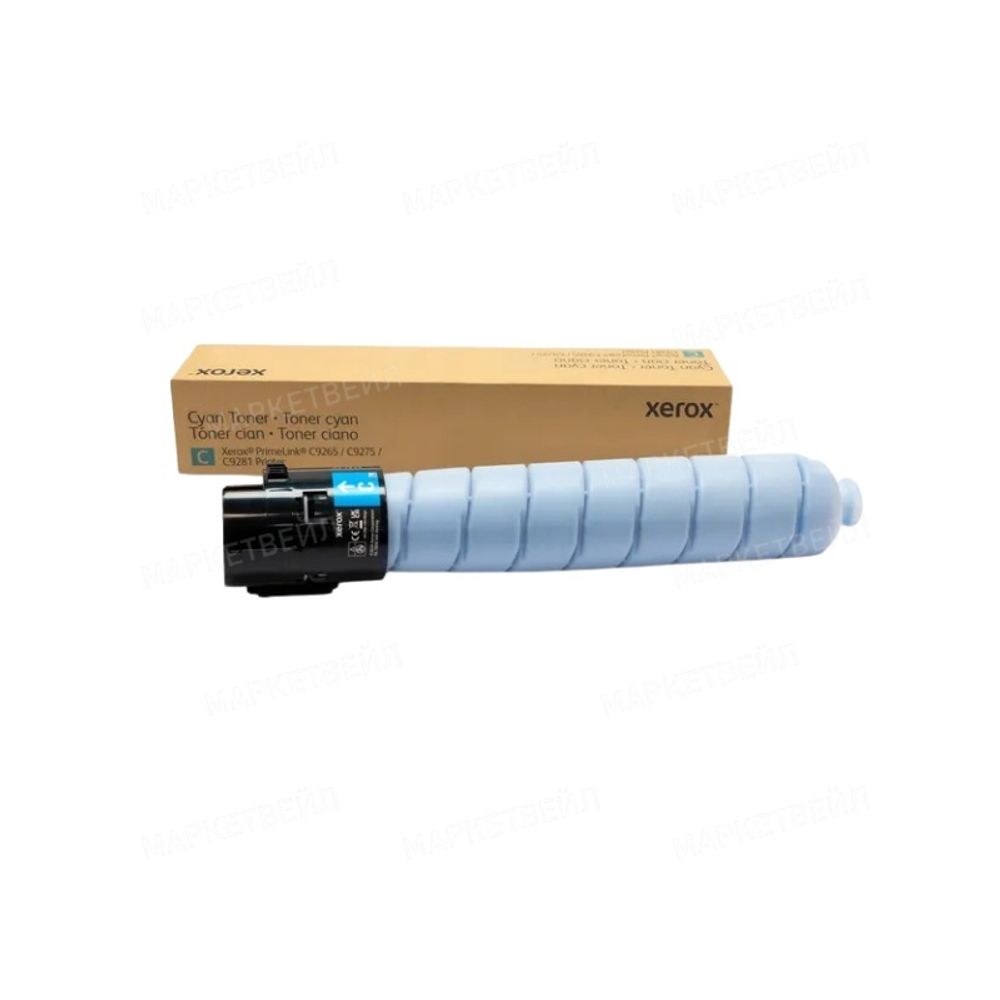 Тонер-картридж Xerox 006R04856 для PrimeLink C9265/C9275/C9281 голубой (37,5K)