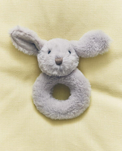 ZARA HOME МЯГКАЯ ИГРУШКА «КРОЛИК», СЕРЫЙ
