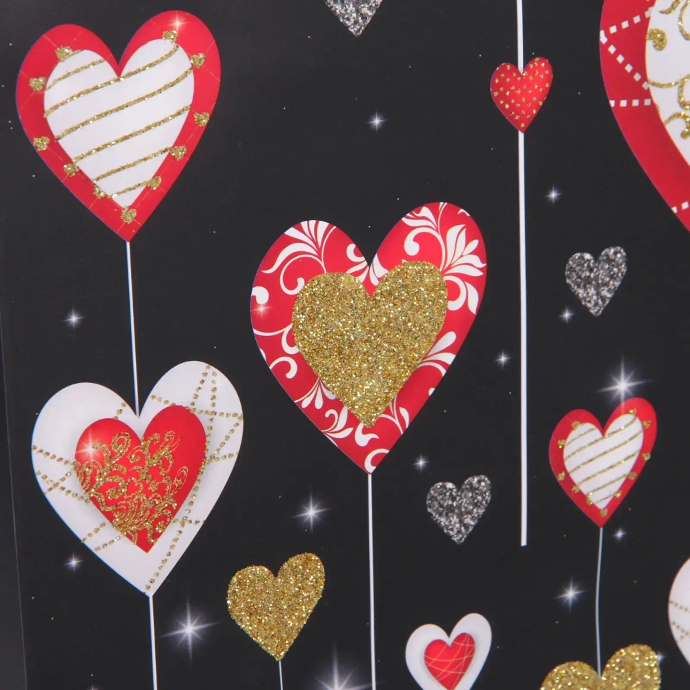 Пакет подарочный «Самой любимой» 26*32*10 см, микс