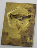 Знак. Значок. ДОСААФ СССР. Судья. Стрельба из винтовки (тяжелый) F-VF (2)
