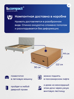 Кровать BuyComfort (велюр)