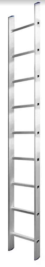 Лестница алюмин.   9-ти ступ.  (2,56м)  / МОНТАЖНИК