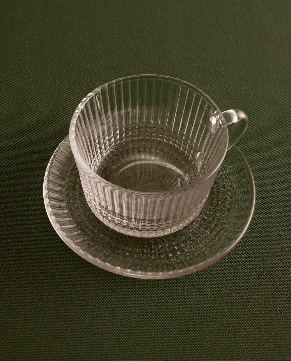 Zara Home стакан из стекла, цвет прозрачный, 10 см · 6289/209