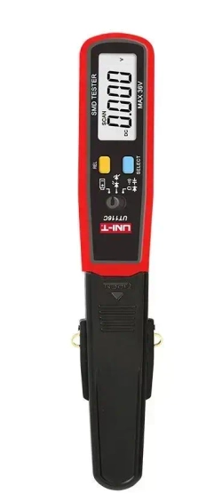 Мультиметр UT116C UNI-T светодиоды полупроводники резисторы емкости тестер SMD компонентов тест батареек