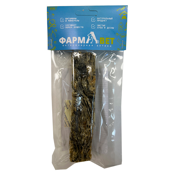 Брусочки из кожи трески 3*3 см 1 шт ФАРМАВЕТ