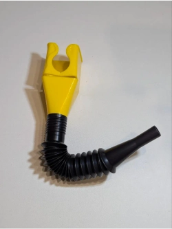 + + Воронка непроливайка для мототехники и др. Желтая