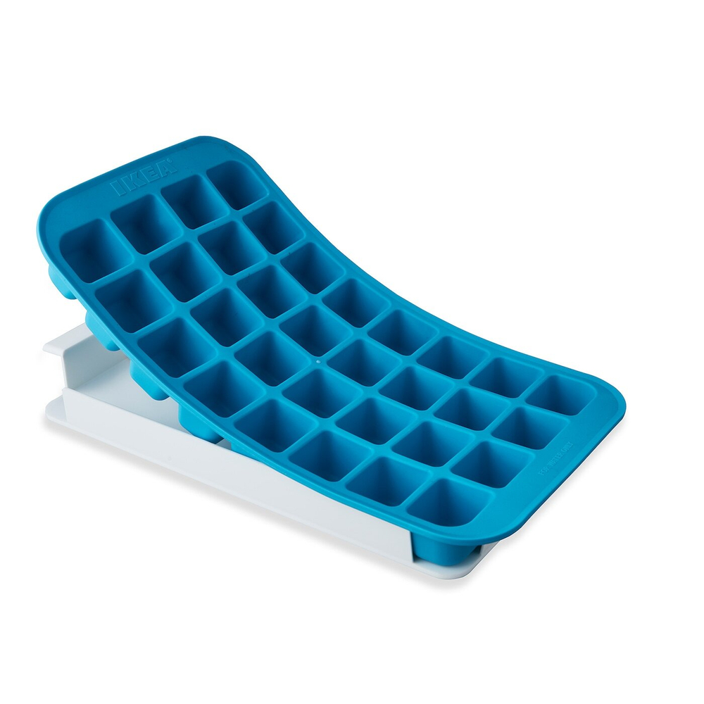 Форма для льда IKEA INBLANDAT (ИНБЛАНДАТ), Синий, 28x16 см
