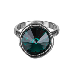 Кольцо Fiore Luna Emerald K1902.18 G/S
