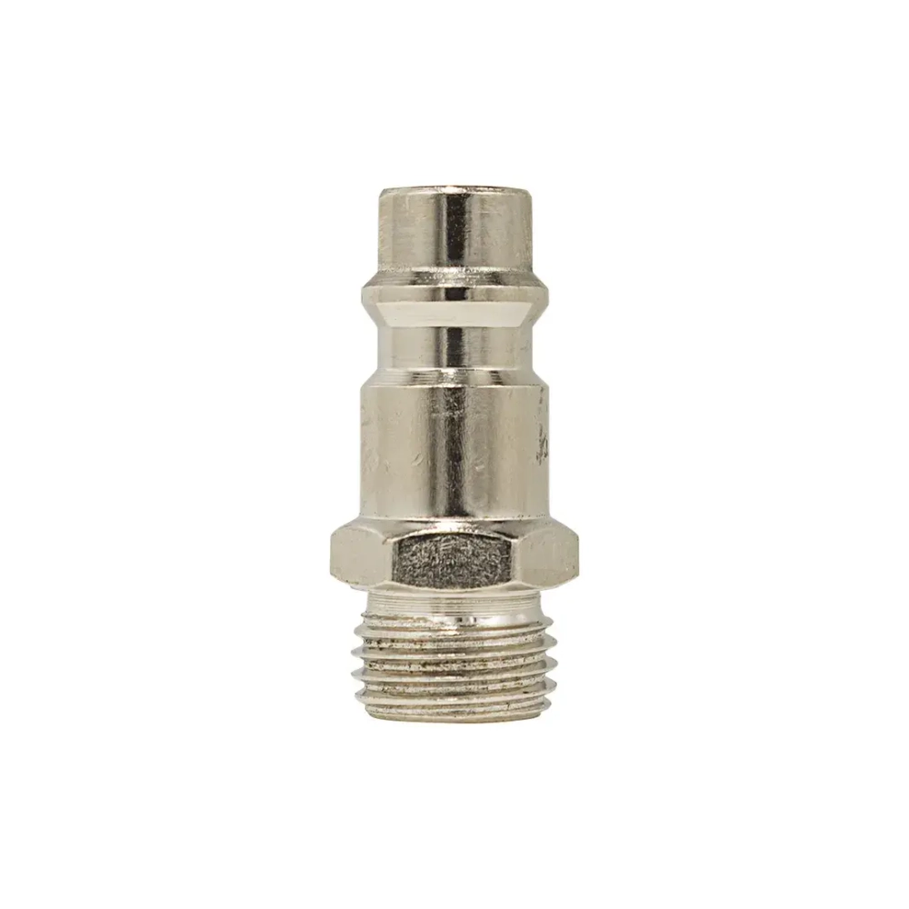 Штуцер для быстроразъема пневматического, наружная резьба 1/4'' FORCEKRAFT FK-SE2-2PM