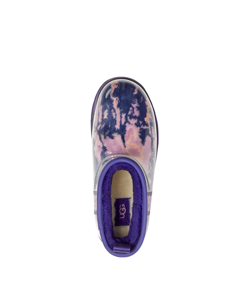 CLEAR MINI VIOLET MARBLE