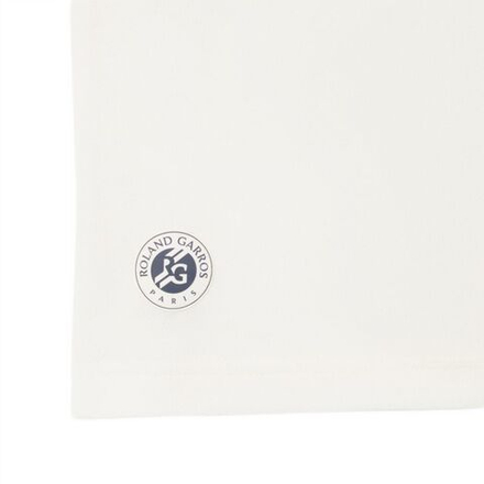 Теннисное поло Lacoste Roland-Garros Edition Petit Pique - white