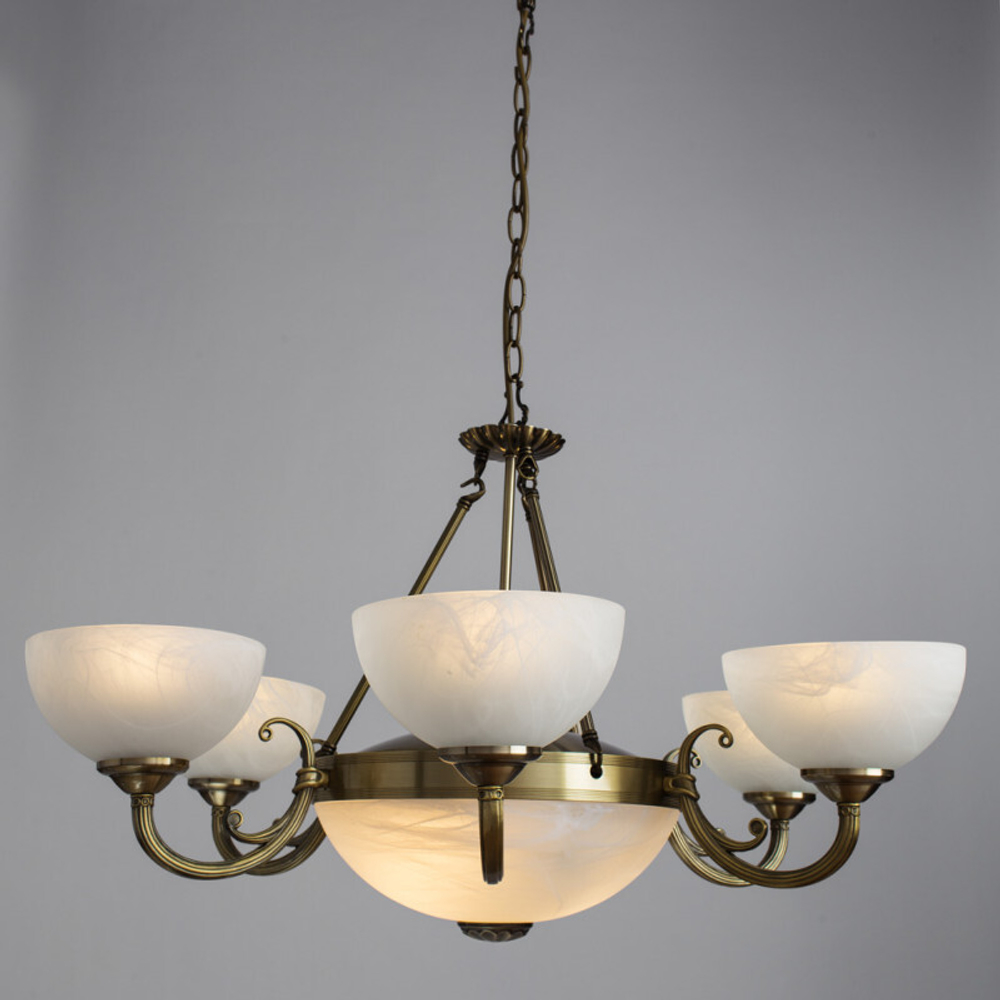 Подвесная люстра Arte Lamp A3777LM-6-2AB
