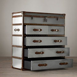 Комод Restoration Hardware Ампель серый США ящики