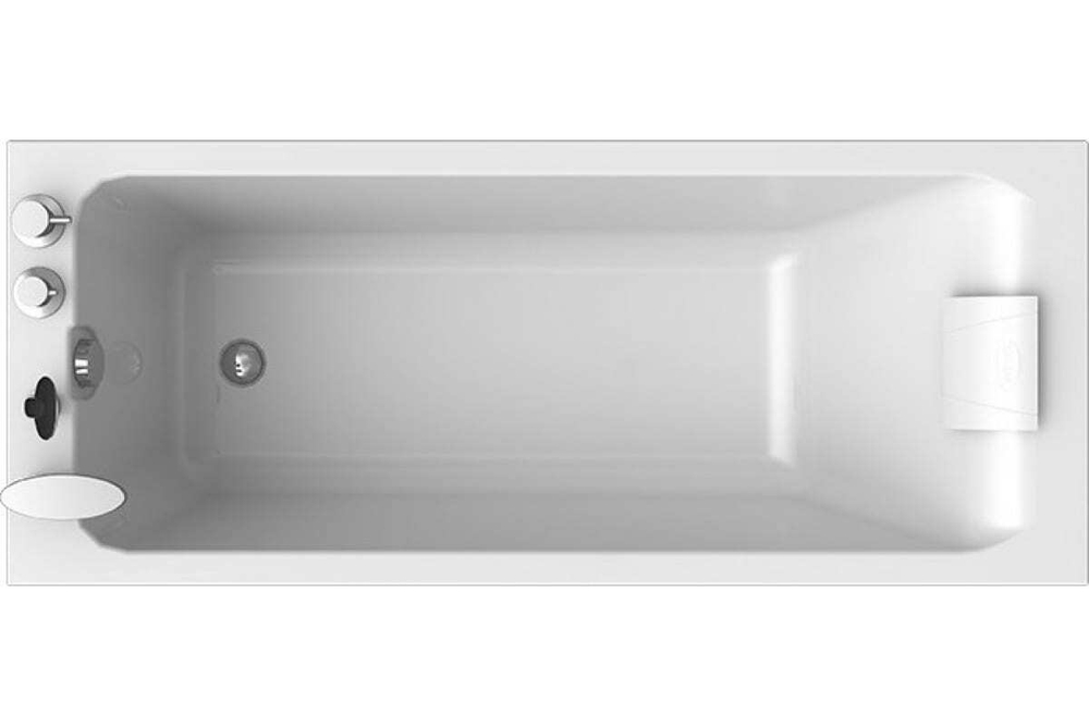 Акриловая ванна Radomir Vanessa (Радомир Ванесса) Агата 175х75, с каркасом