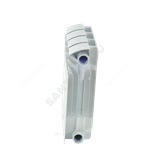 Радиатор биметаллический РБС 300 8 секций Qну=920 Вт RAL 9016 (белый) Ogint