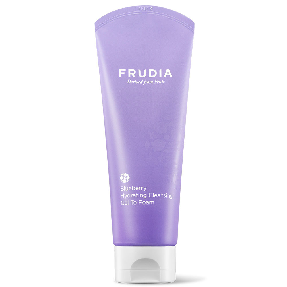 Frudia Blueberry Hydrating Cleansing Gel To Foam увлажняющая пенка для умывания с черникой