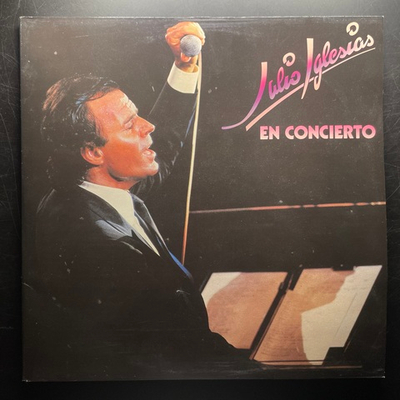 Julio Iglesias ‎– En Concierto 2LP (Голландия 1983г.)